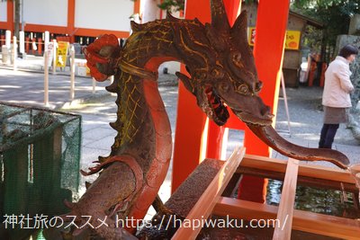 熊野速玉大社の手水舎