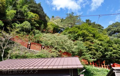 太皷谷稲成神社の千本鳥居