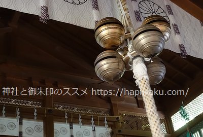 河大弁財天社の五十鈴