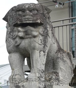 石清尾八幡宮の狛犬