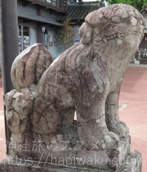 小津神社の狛犬