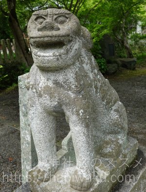 中山神社の狛犬