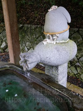 白兎神社の手水舎