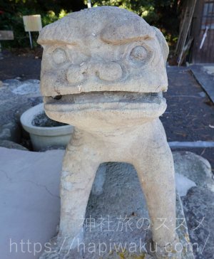 横瀬八幡神社の狛犬