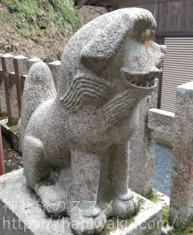 宮谷神社の狛犬
