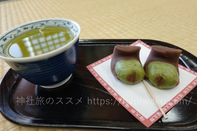 三嶋大社の福太郎餅