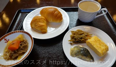 ホテルアマビーレ舞鶴の朝食バイキング
