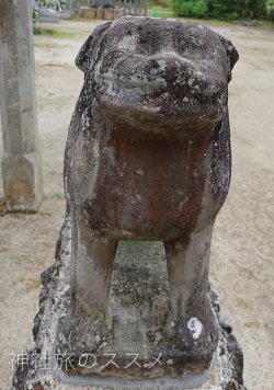 木戸八幡神社の狛犬