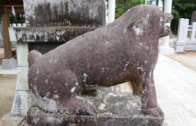 木戸八幡神社の狛犬